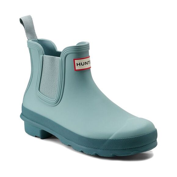 Hunter Original Chelsea Bootie, Green - Picture 1 of 4